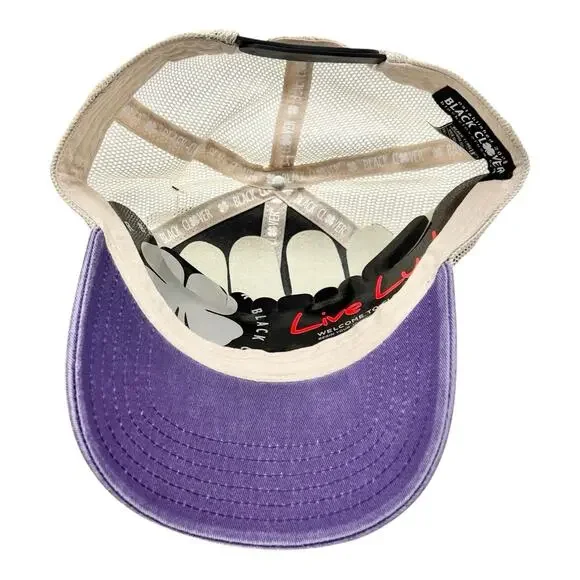 TCU Texas Christian University Horned Frogs Black Clover Trucker Hat NWT - Picture 12 of 12